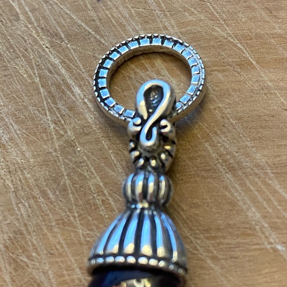 Caroline Pollack/Relios amethyst 925 sterling silver bead bracelet - Picture 7 of 10